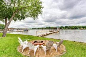 Hot Tub and Dock Lakefront Mabank Home